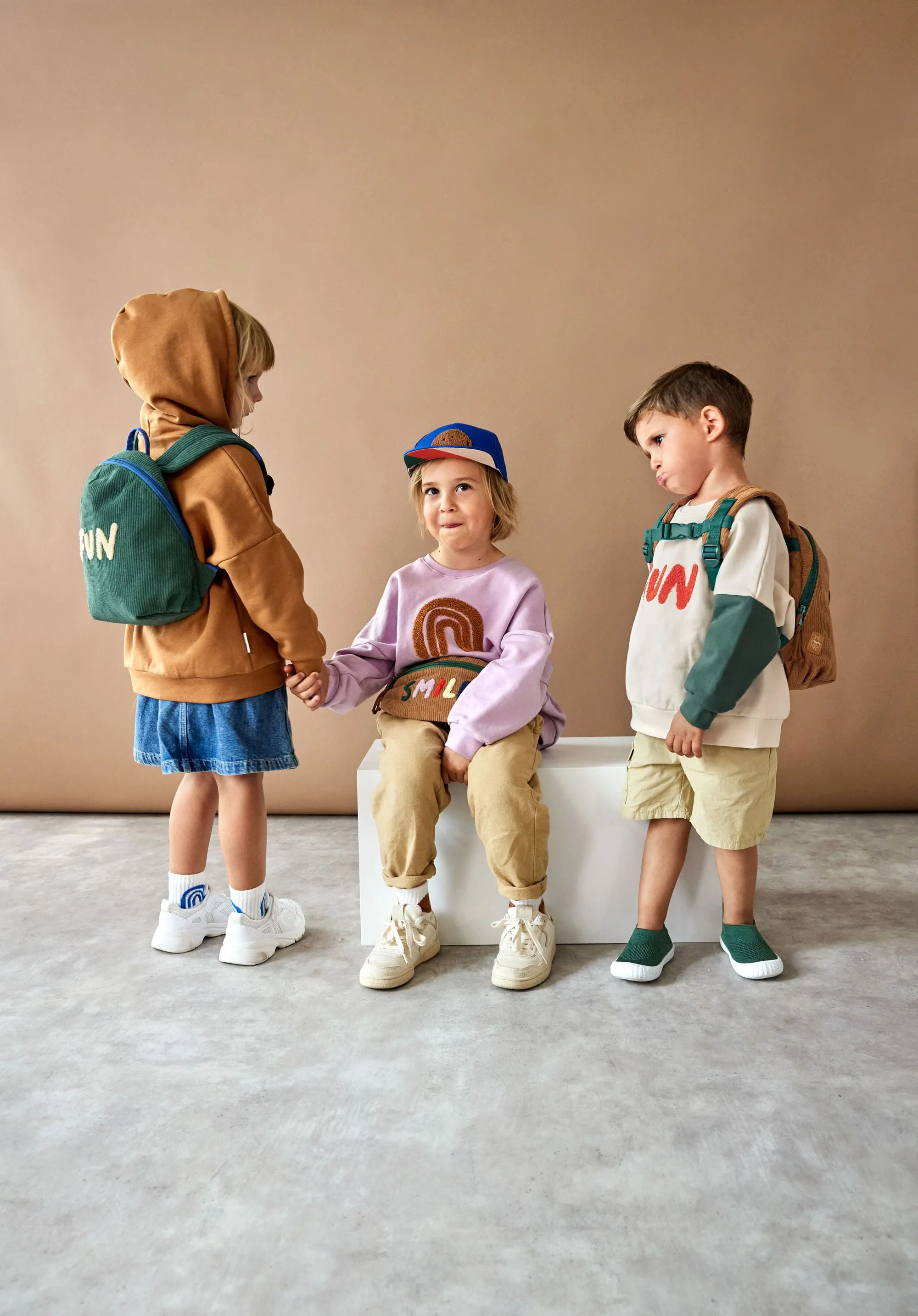 Sac à dos crèche - Little Gang, Fun vert | Lässig