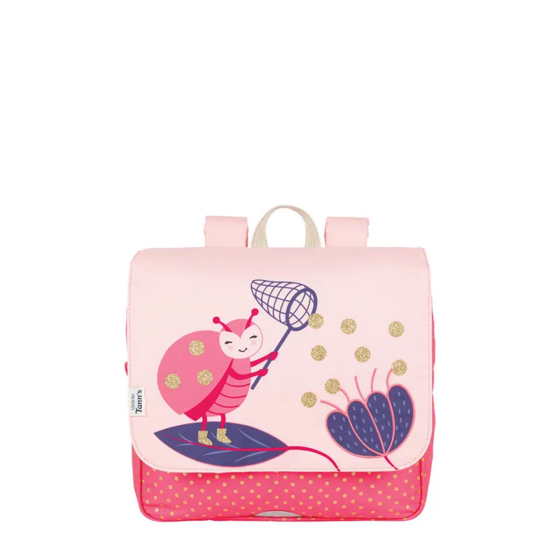 Sac à dos L'école des Tann's 27 cm Fleur - Rose