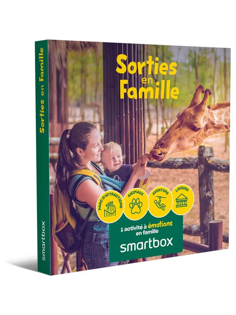SMARTBOX - Coffret Cadeau Sorties en famille émotions -  Multi-thèmes - N/A