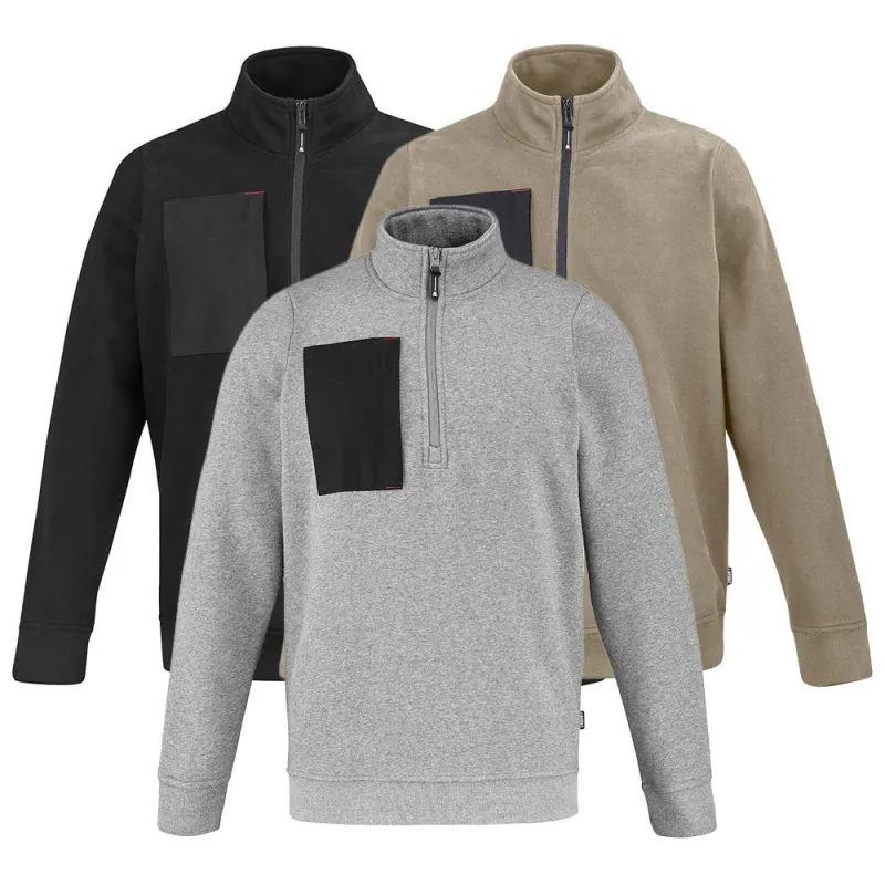 Sweat de travail homme Lafont SANDSTONE Work Attitude 3