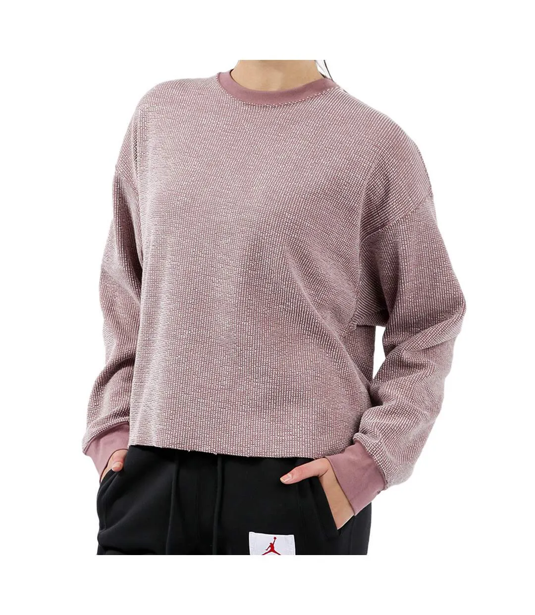 Sweat Rose Femme Nike Yoga Cover Up 2
