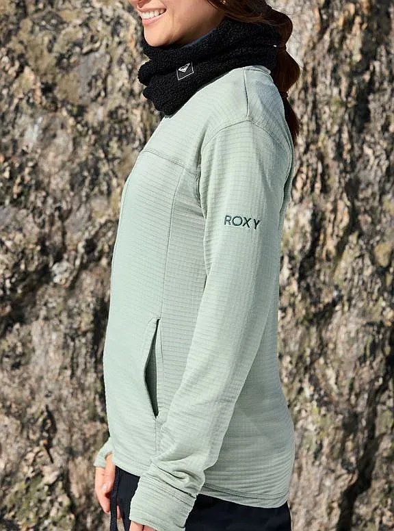 sweat-shirt Roxy Vertere Zip - GJN0/Lily Pad - women´s