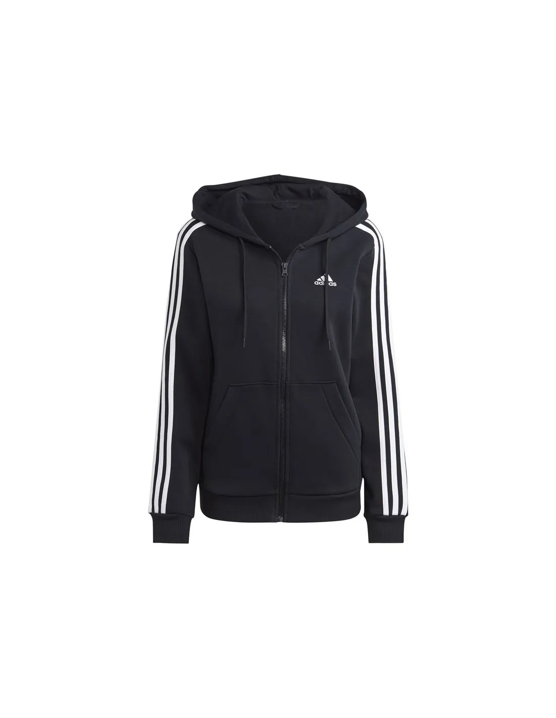 Sweatshirt adidas 3S Fl Fz Hd Women's