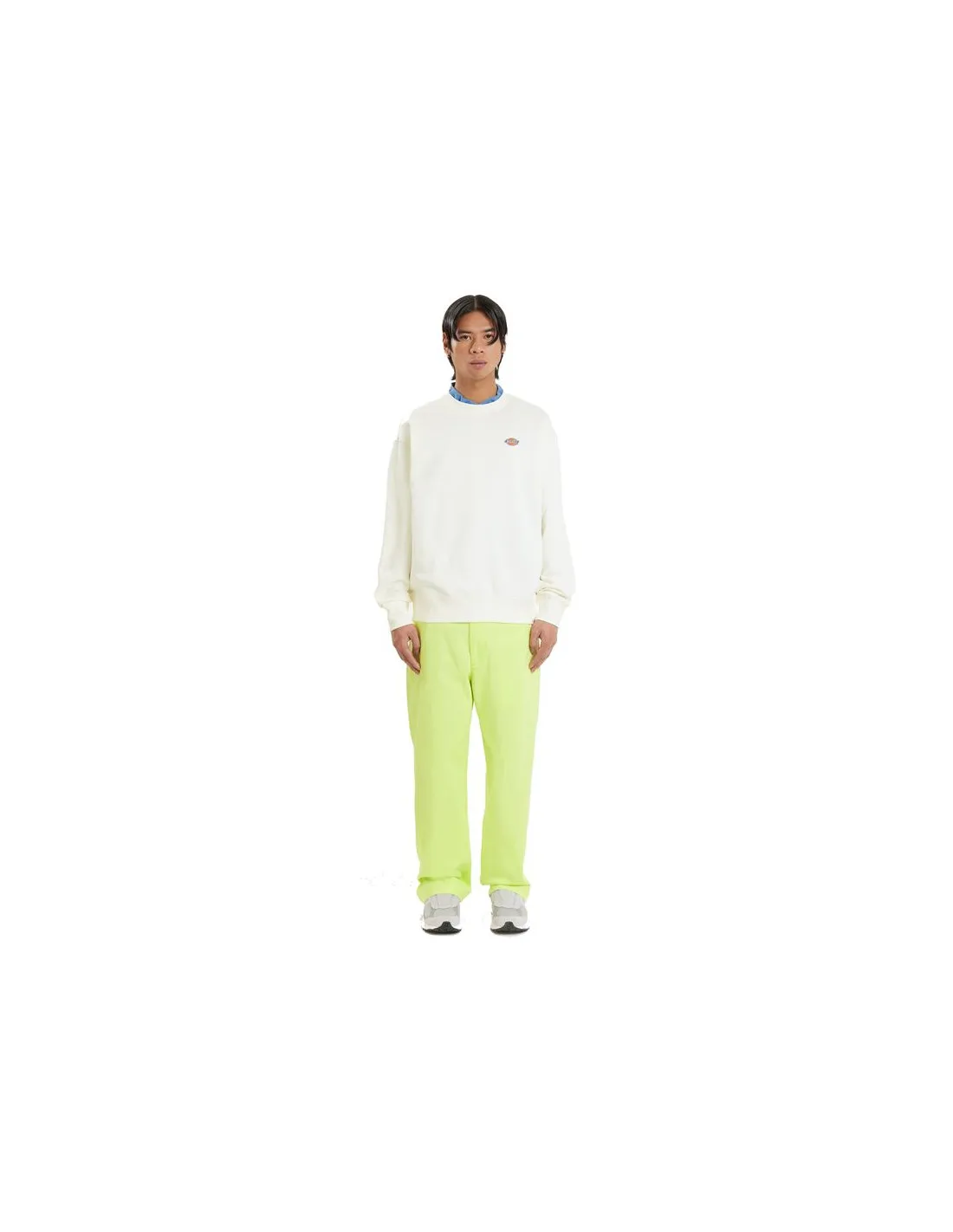 Sweatshirt Dickies Millersburg Hommes Ecru