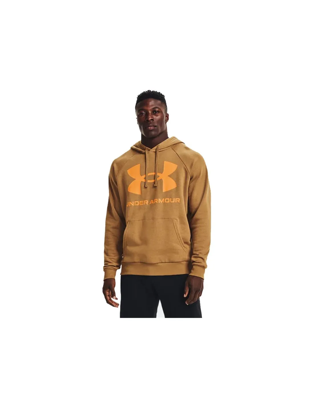 Sweatshirt Under Armour Rival Fleece Big Logo M Brown