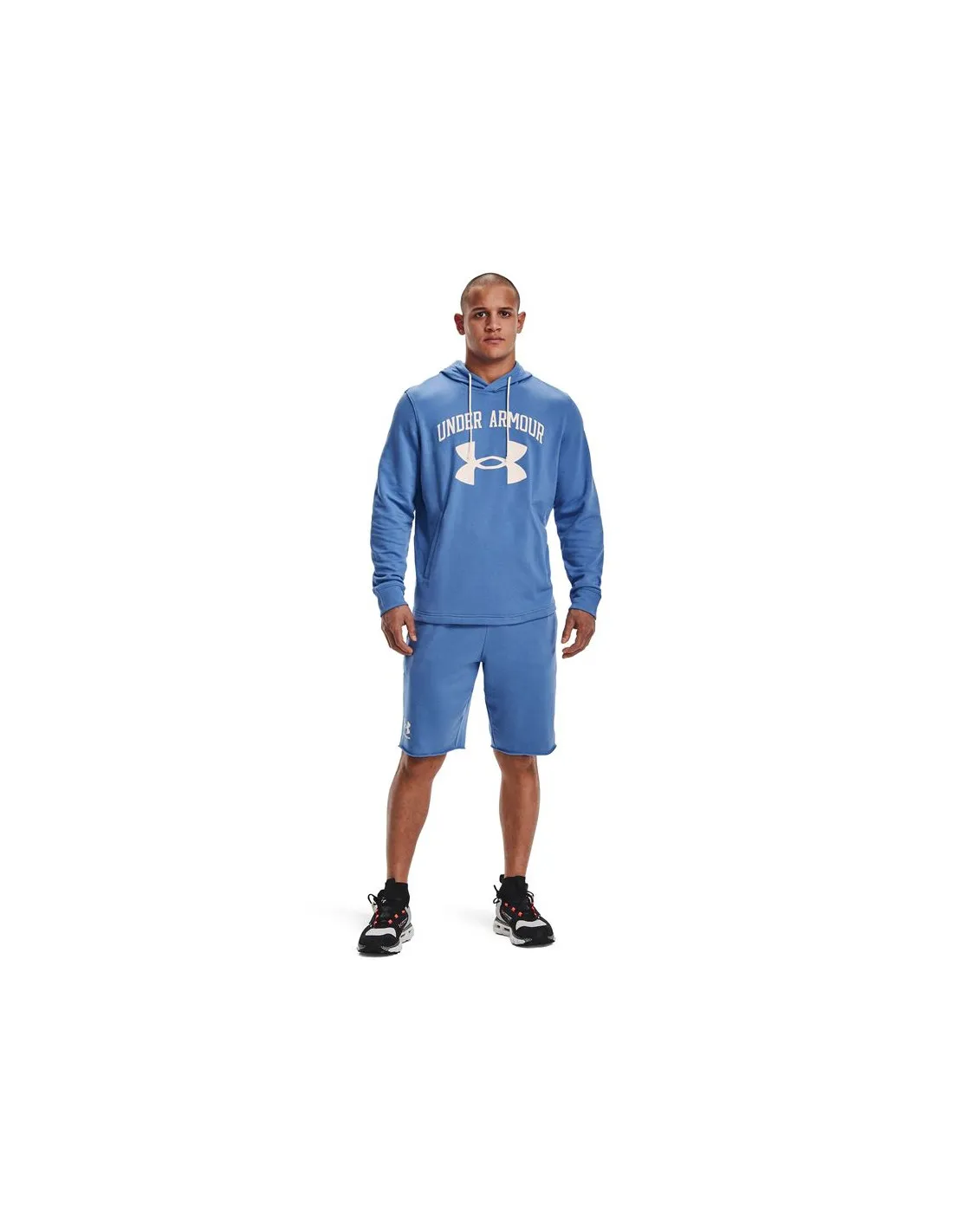 Sweatshirt Under Armour Rival Terry Big Logo M Red River