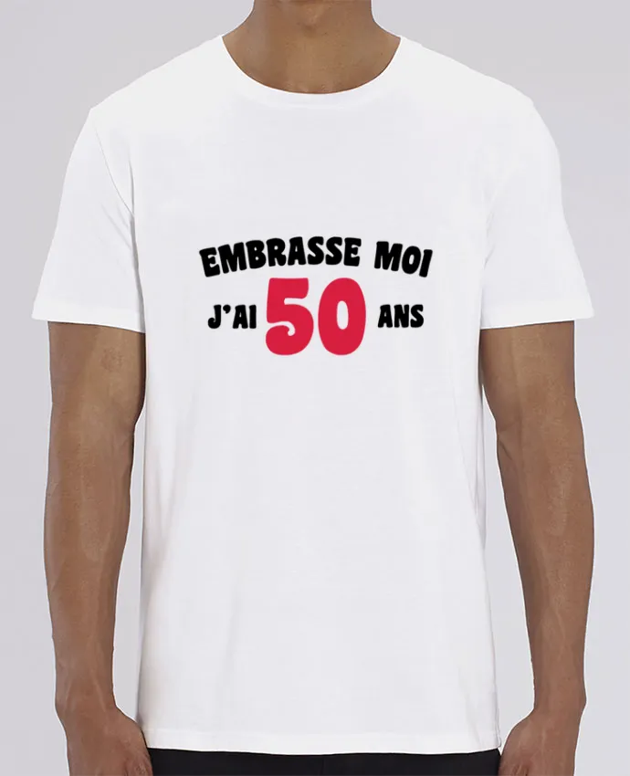 T-Shirt Embrasse moi j'ai 50 ans par tunetoo