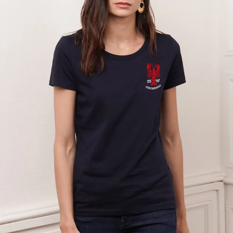 T-shirt femme Homard oldschool - Personnalisable
