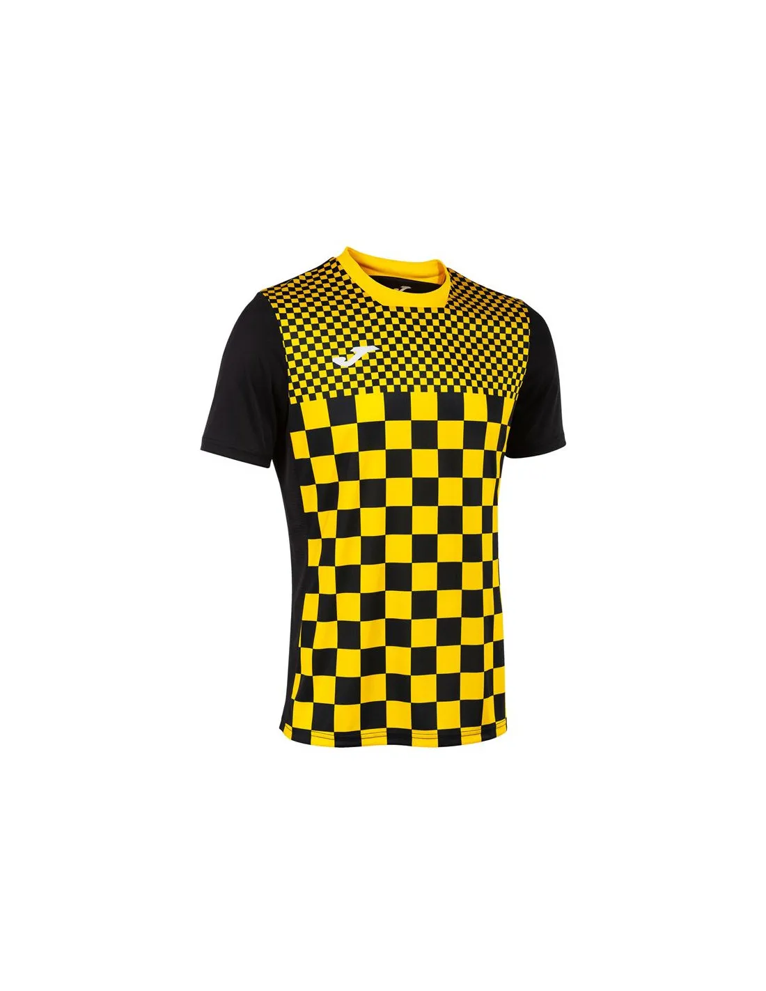 T-shirt Joma Homme Drapeau noir-jaune