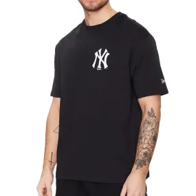 T-shirt Noir Homme New Era Floral