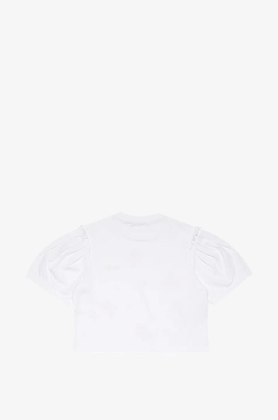 T-shirt raccourci brodé fille Sunny Day
