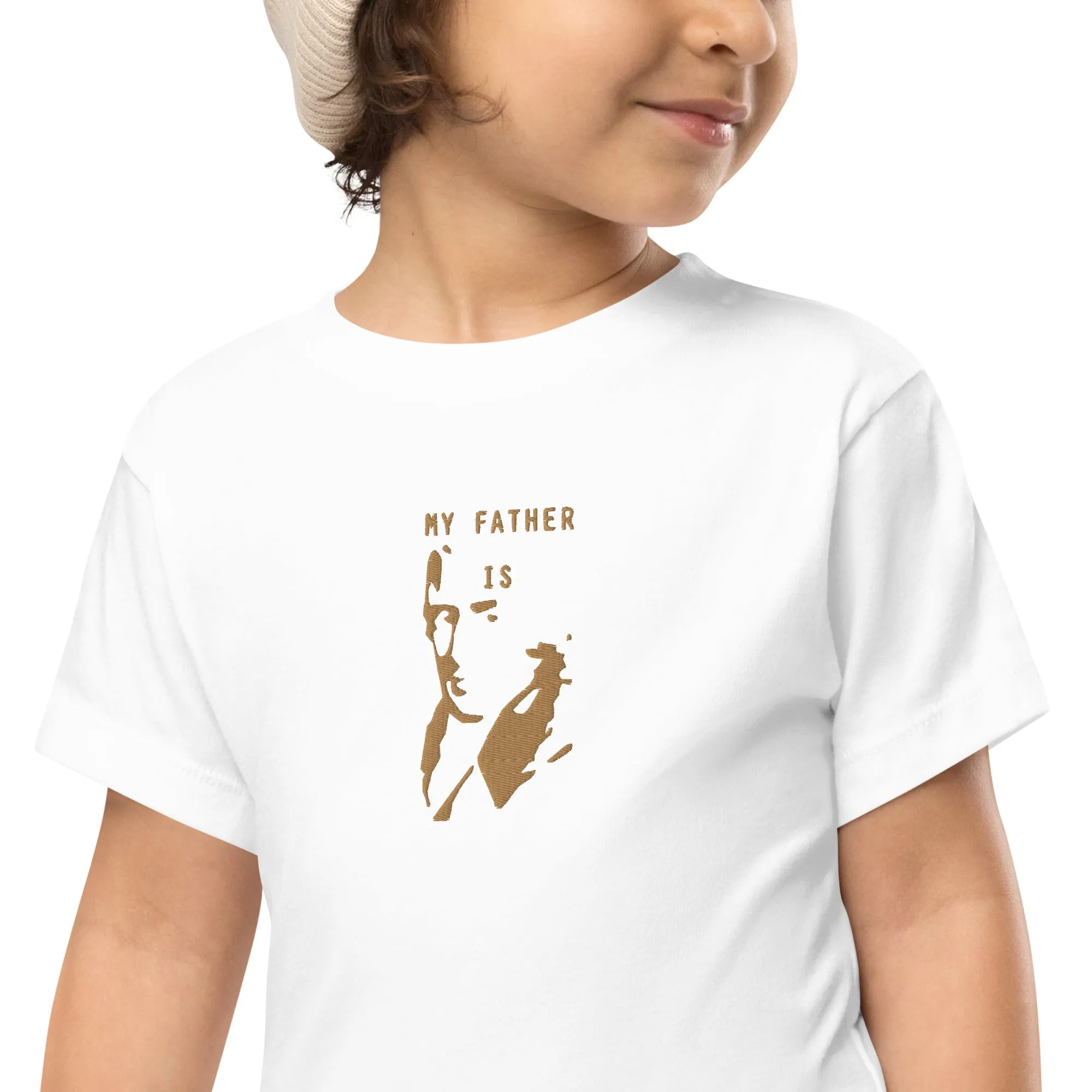 T-shirt à Manches Courtes Brodé My Father is Paoli