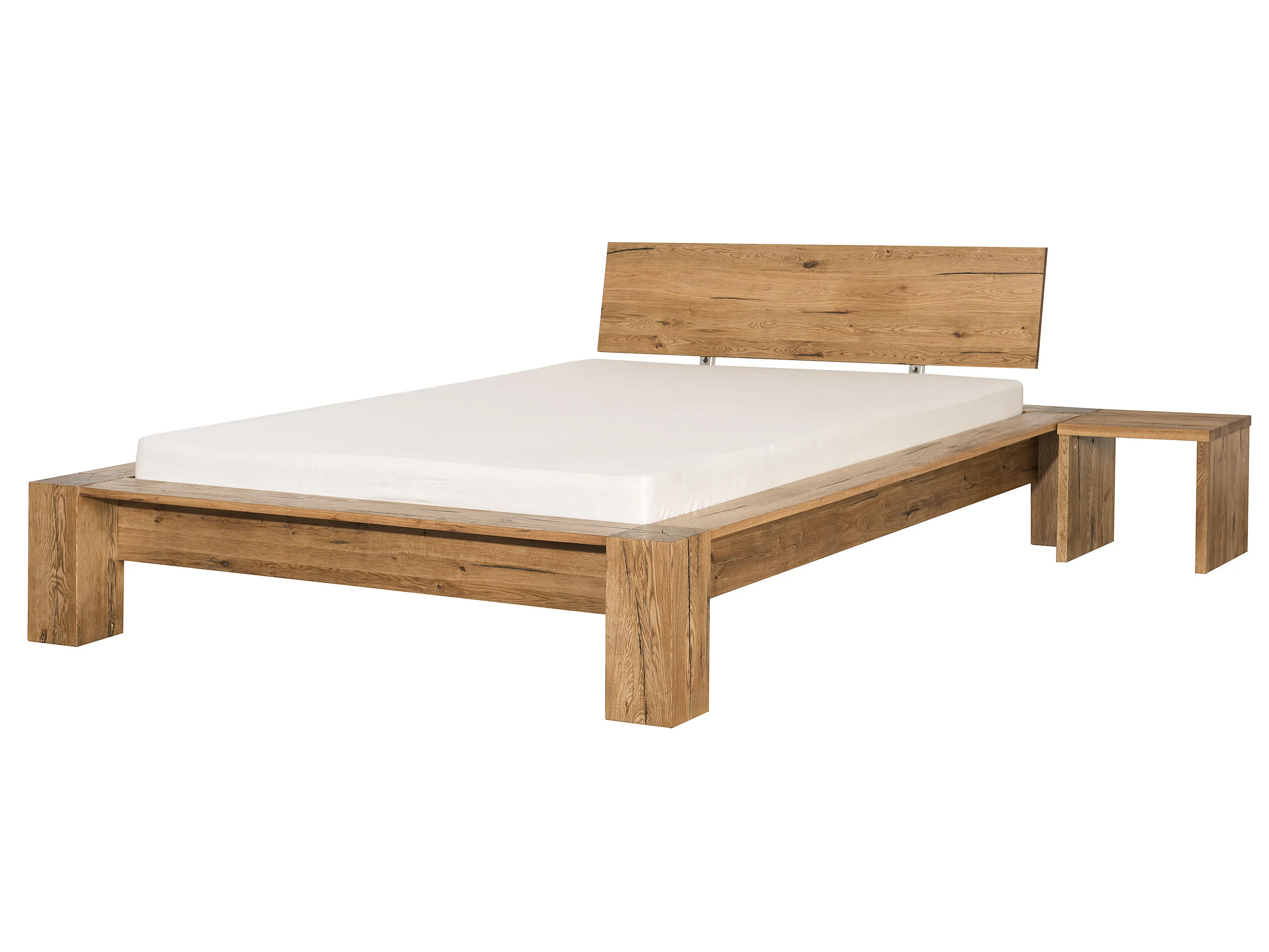 Table de nuit Morten, chêne des marais massif ⋆ Lehner Versand