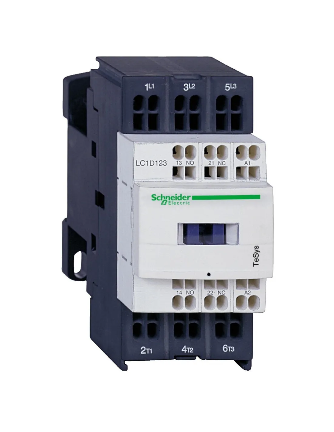 TeSys LC1D contacteur 3P AC-3 440V 18A bobine 220Vcc SCHNEIDER LC1D183MD
