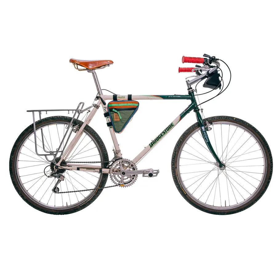 Topo Designs Frame Bike Bag Khaki Pond Blue
