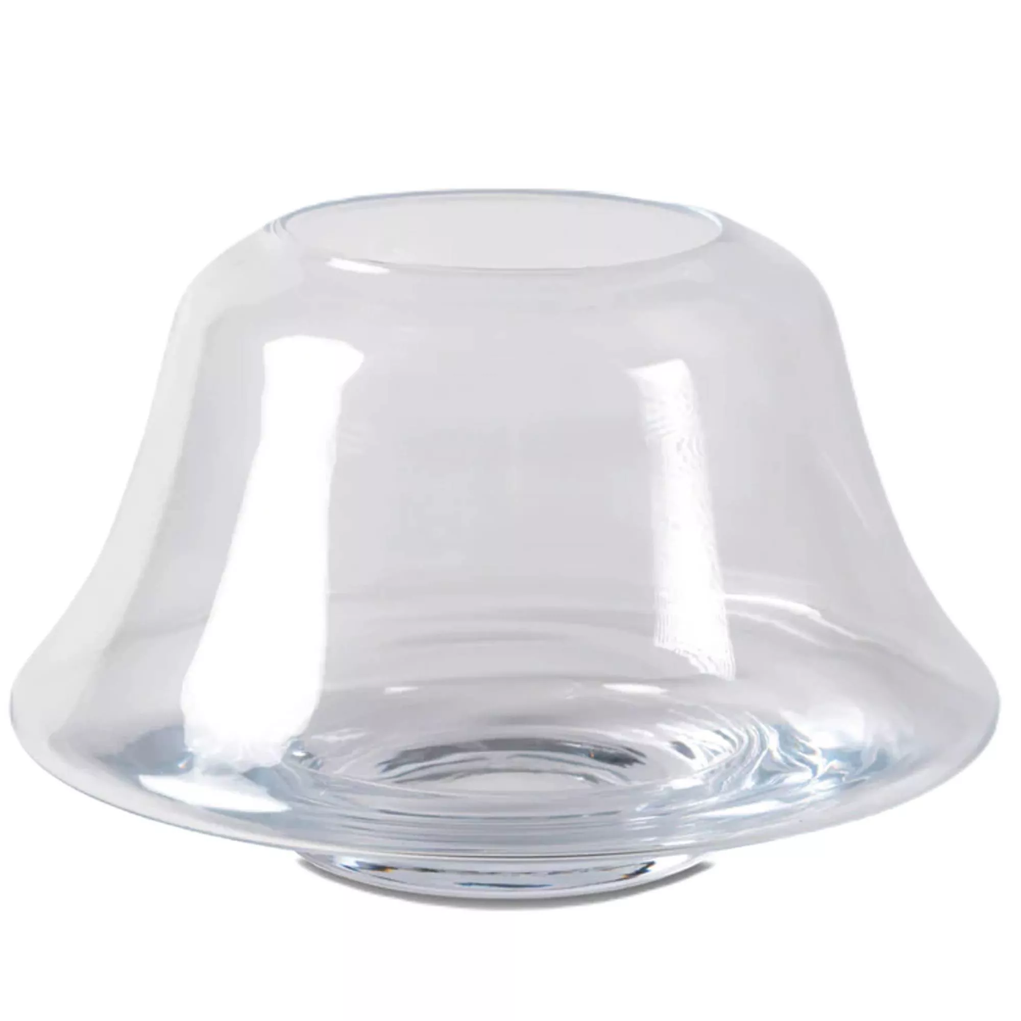 Vase en verre transparent MARAH / Gommaire