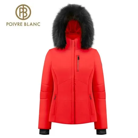 Veste de ski stretch POIVRE BLANC Femme en déstockage