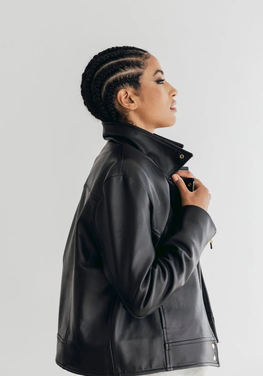 ★ SONGE Studio ★ Perfecto cuir BOA